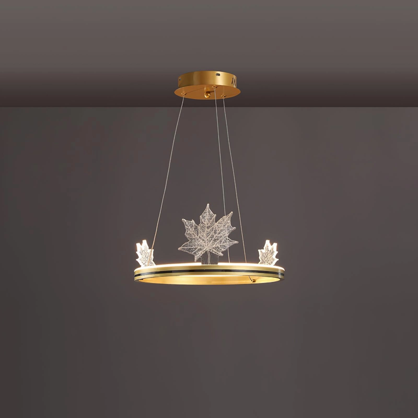 Ion Leaf Chandelier
