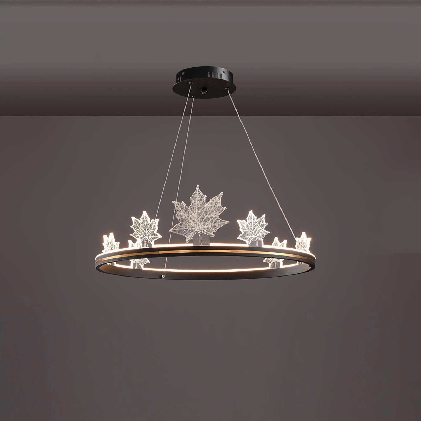 Ion Leaf Chandelier