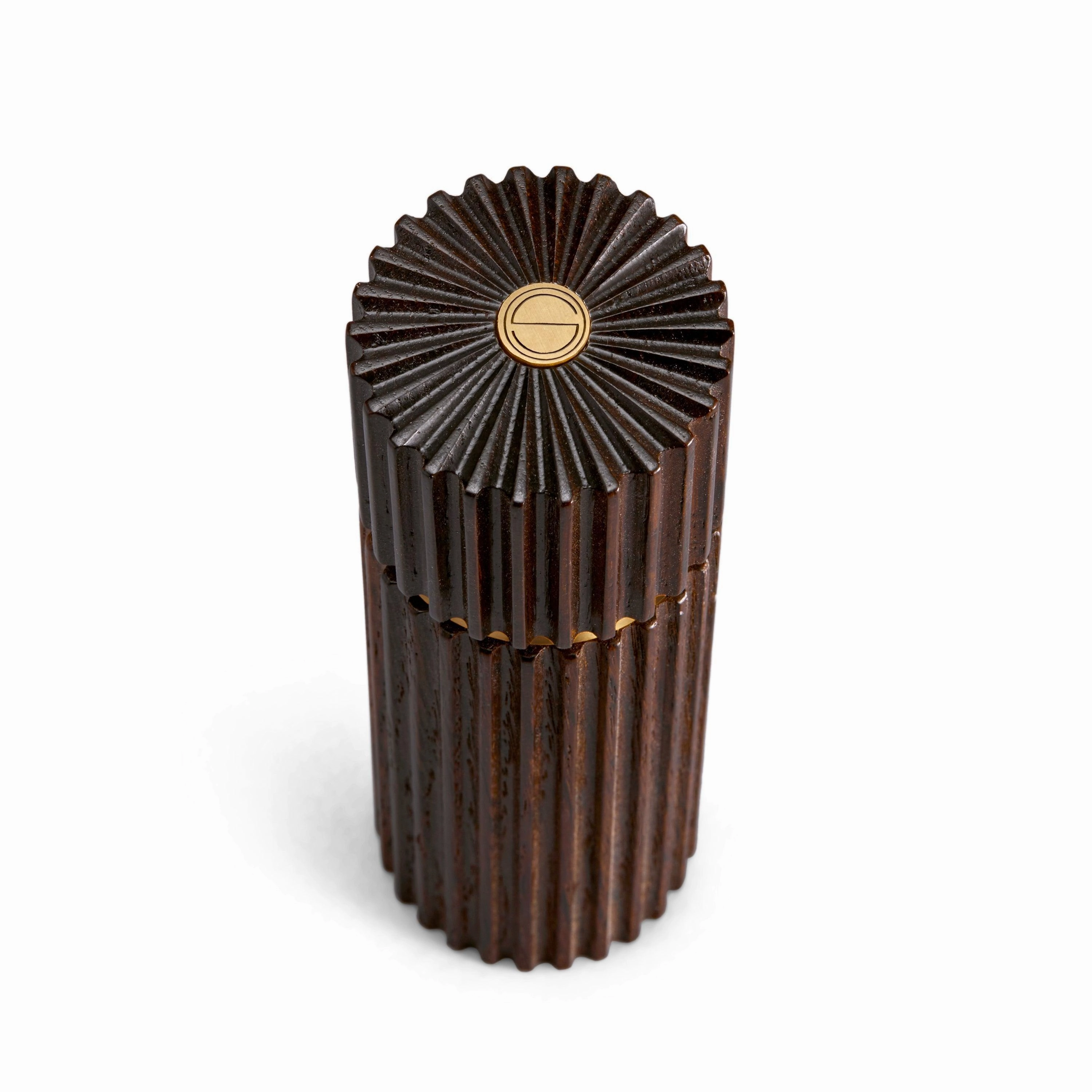 Ionic Salt   Pepper Mills - Smoked Oak (Set of 2)