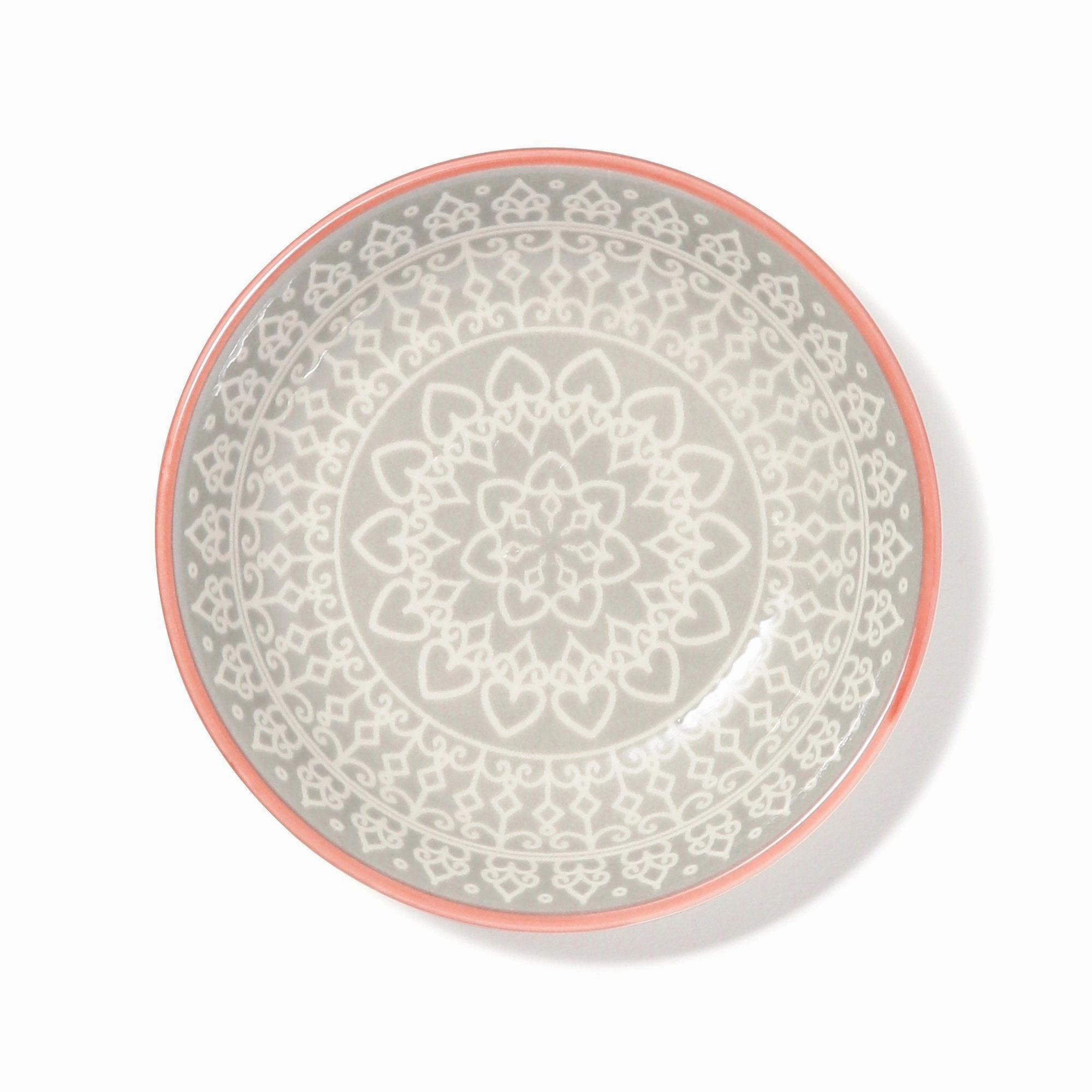 Iroiro21 Mini Plate Lacehand-painted ceramic bowl