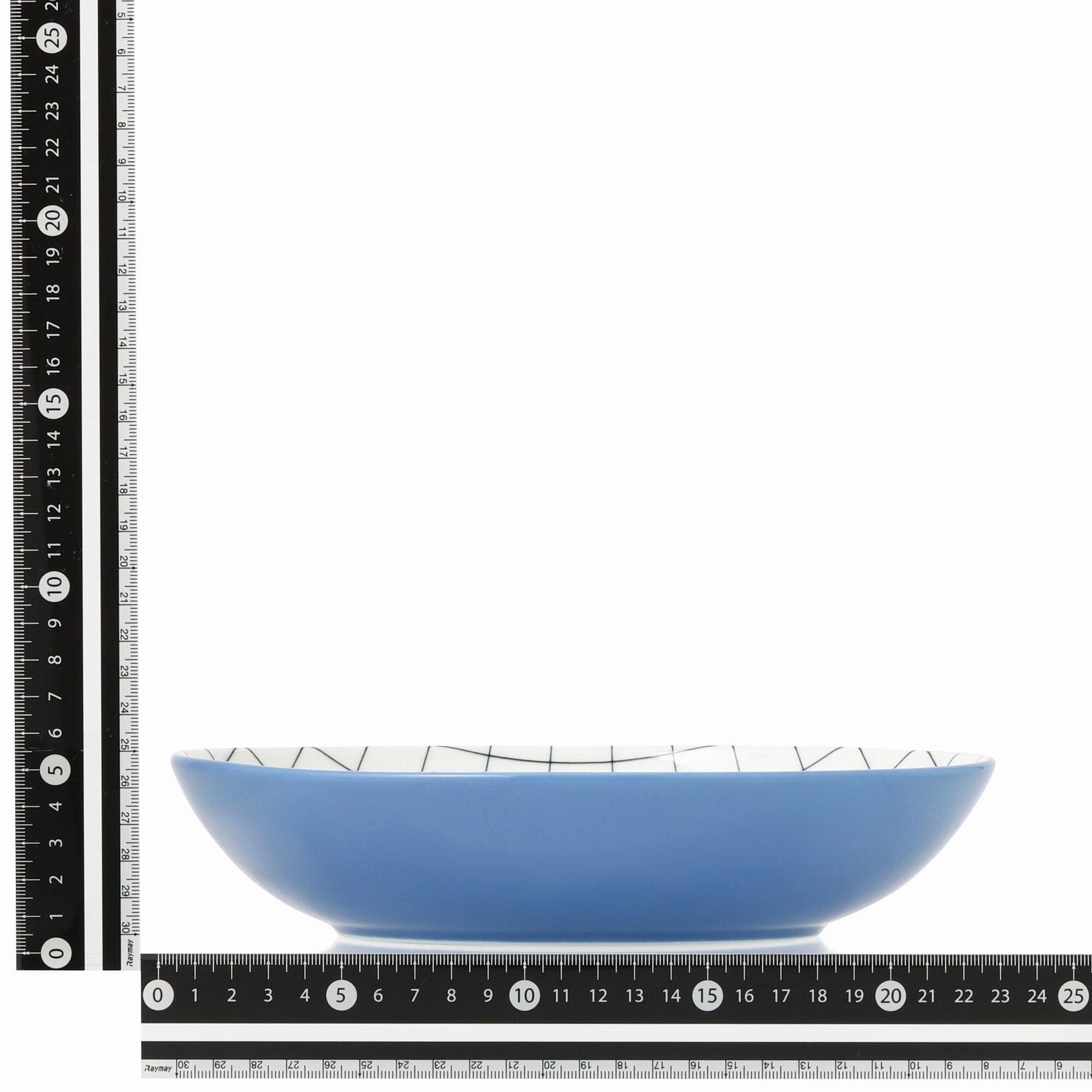 Iroiro Oval Deep plate Windowpane