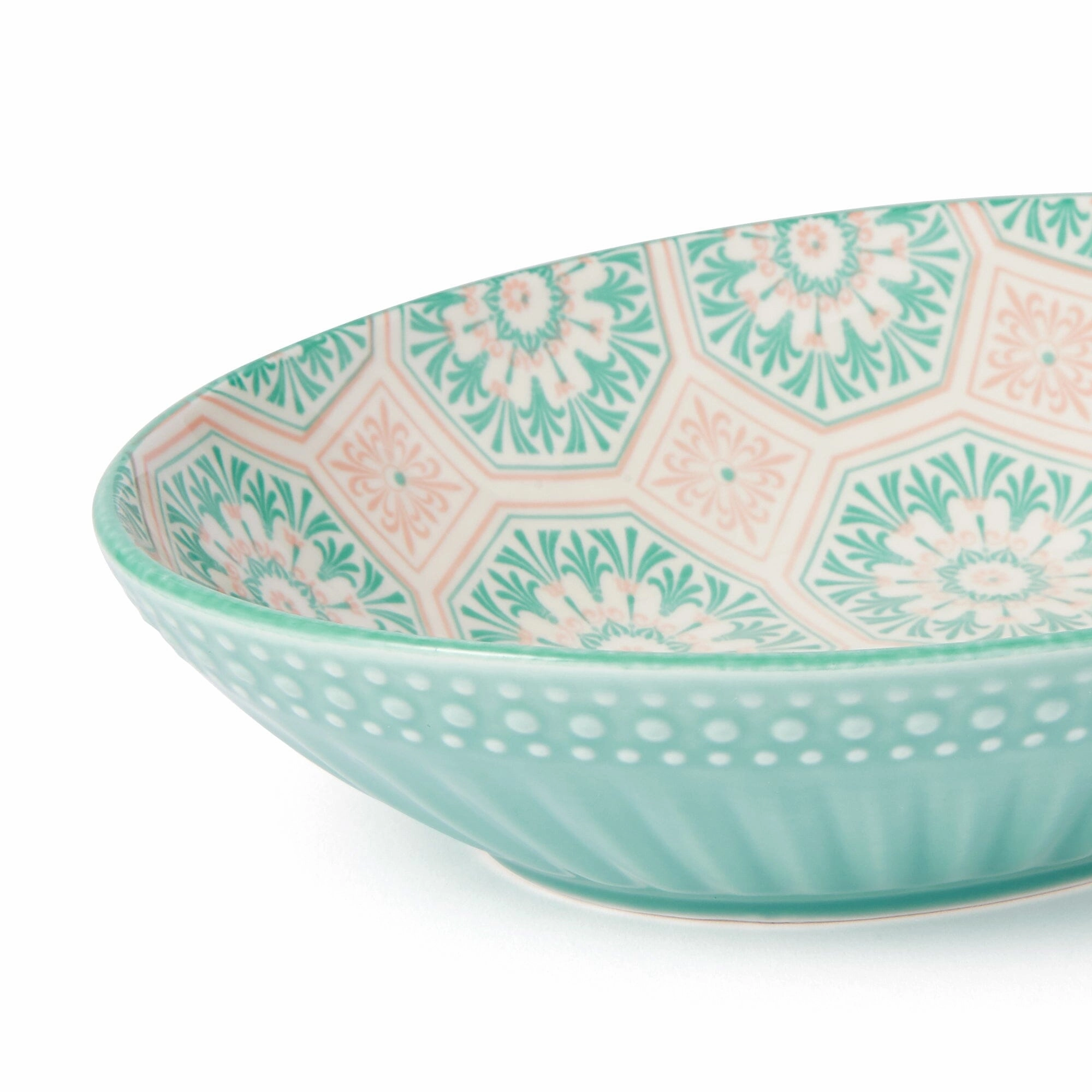 Iroiro Oval Plate Arabesque