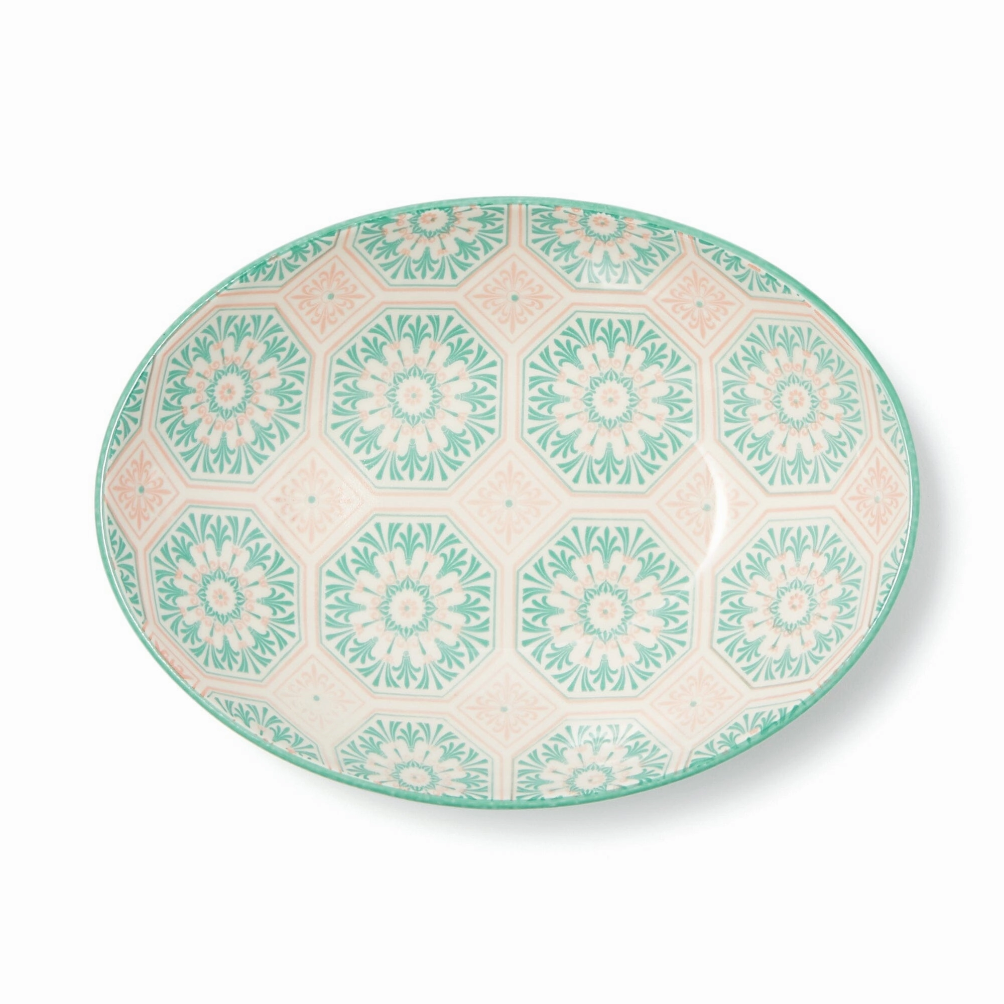 Iroiro Oval Plate Arabesque