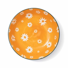 Iroiro Plate Daisy Orhand-painted ceramic bowl