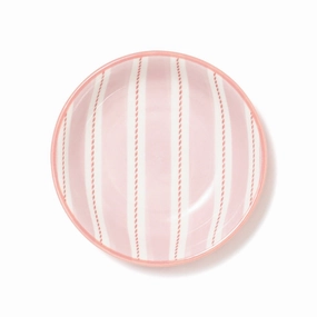 Iroiro Plates Deep Plate SS Multi Stripehand-painted ceramic bowl