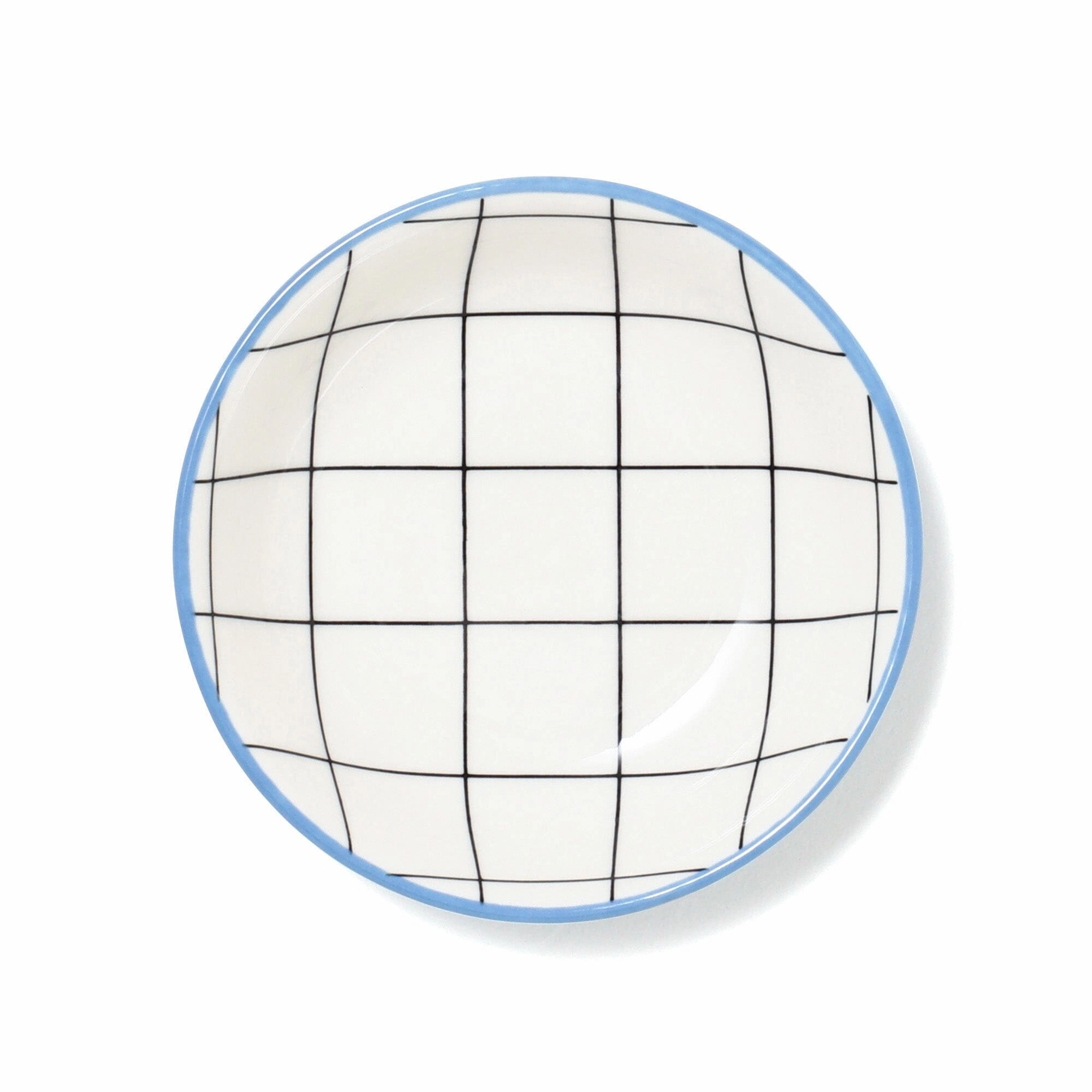 Iroiro Plates Deep Plate SS Windowpanehand-painted ceramic bowl