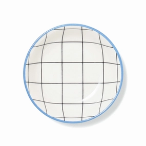 Iroiro Plates Deep Plate SS Windowpanehand-painted ceramic bowl