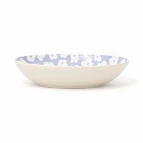 Iroiro Plates Oval Deep Plate Flowerhand-painted ceramic bowl