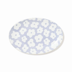 Iroiro Plates Oval Plate Flowerhand-painted ceramic bowl
