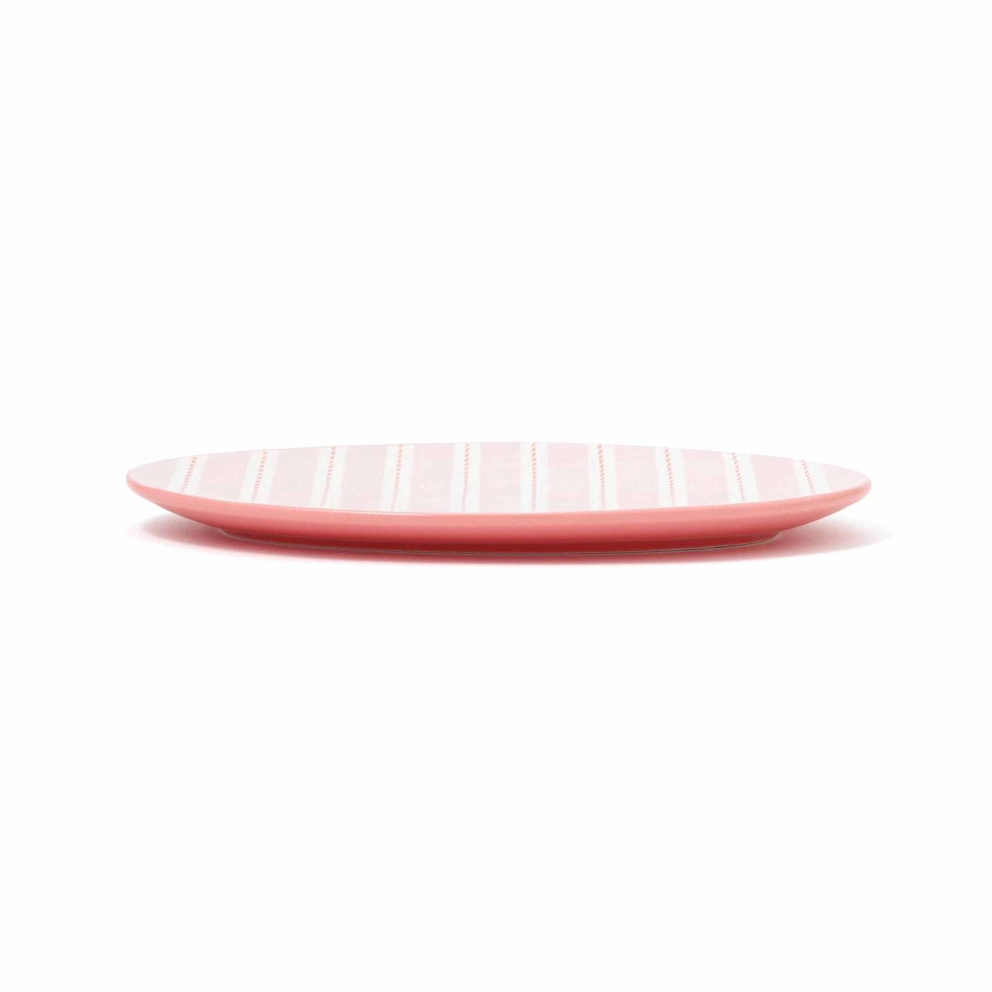 Iroiro Plates Oval Plate Multi-Stripe