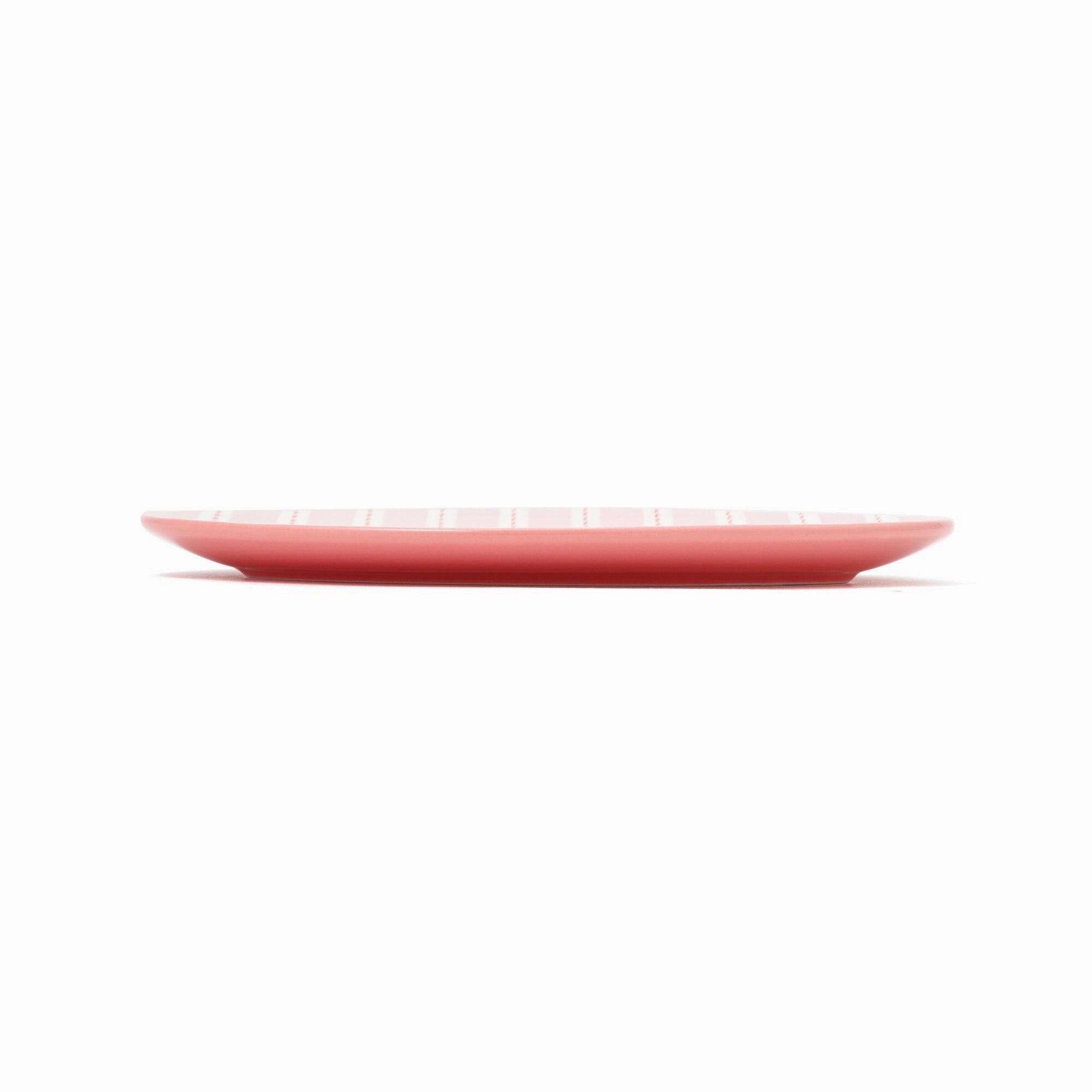 Iroiro Plates Oval Plate Multi-Stripe
