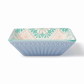 Iroiro Square Arabesquehand-painted ceramic bowl