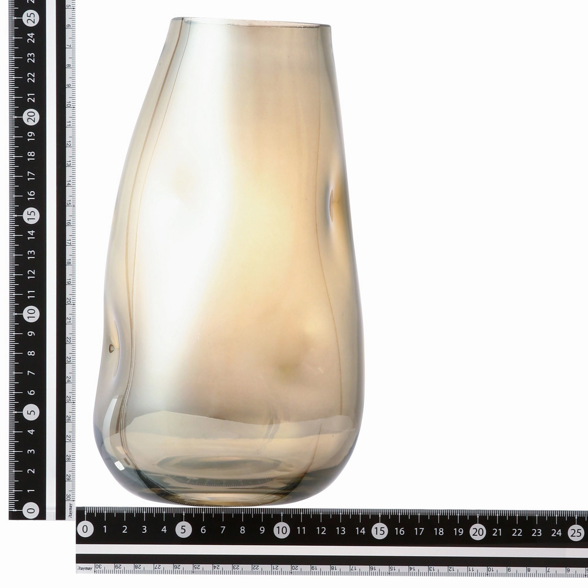 Irregular Glass Vase Small