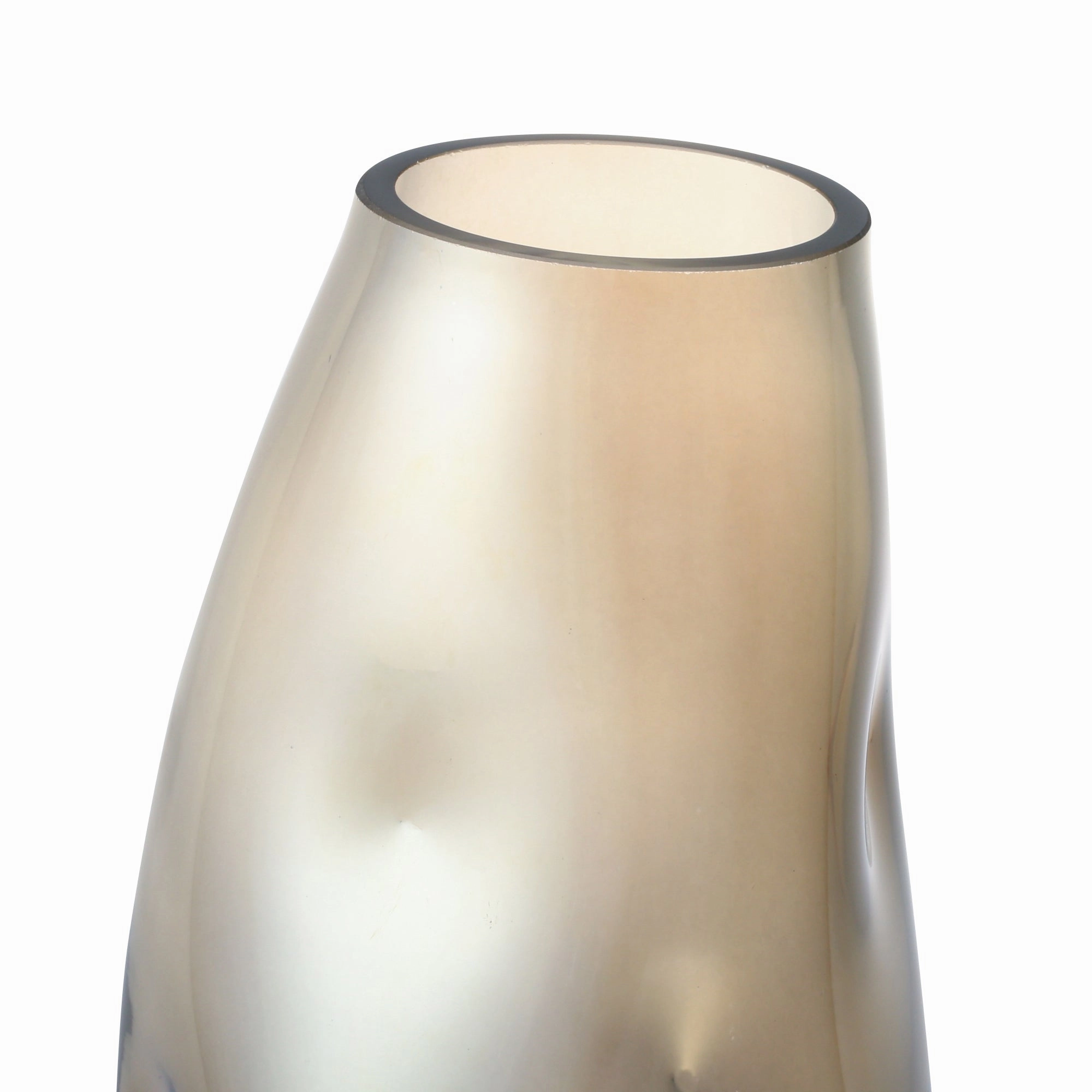 Irregular Glass Vase Small