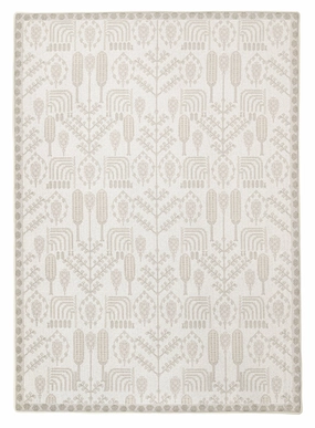 Iska Grey Plush Rollie Pollie Playmatmodern color block patchwork rug