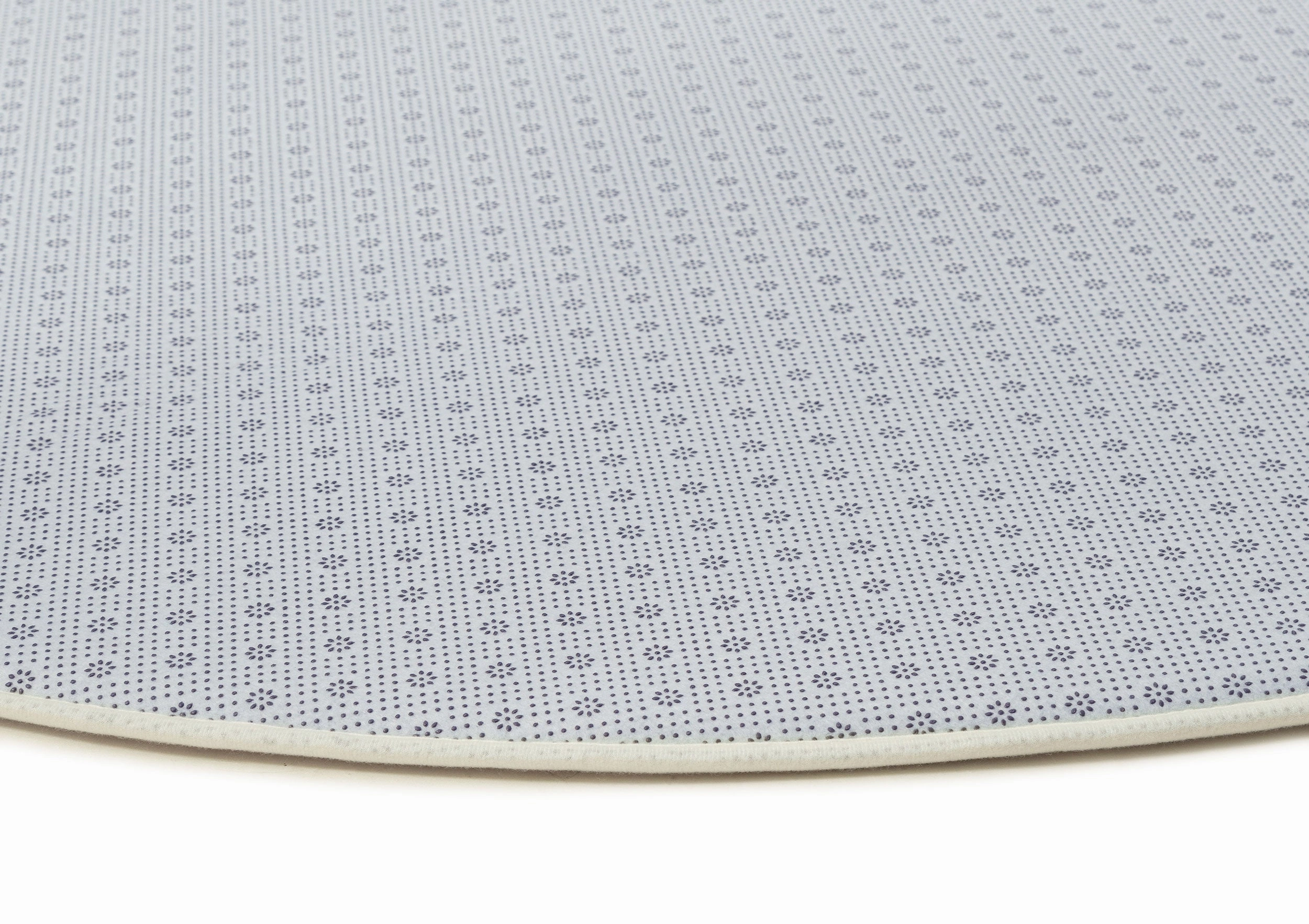 Iska Grey Plush Rollie Pollie Round Playmat