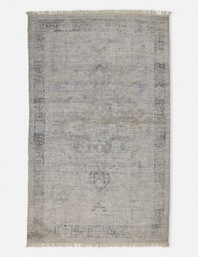 Ismenia Handwoven Rugmodern color block patchwork rug