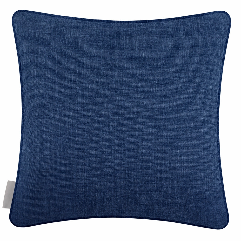 Ives Waters Printed Piped Cushion Cobalt