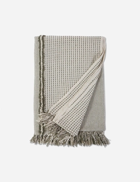 Jagger Cotton Oversized Throw by Pom Pom at Homebedding sets ,throw blankets 
