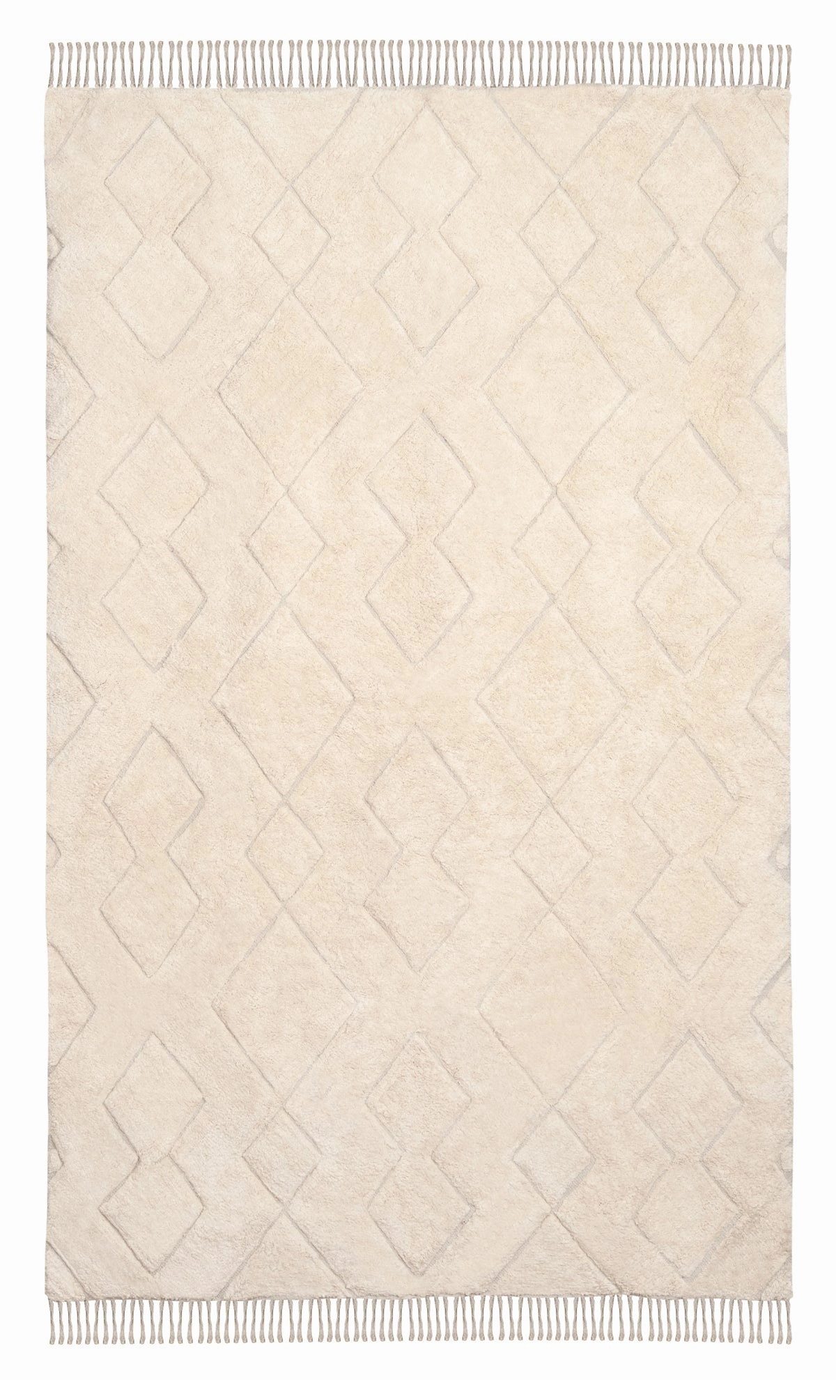 Jahna Cream Beige Diamond Tribal Washable Rug *NO RETURNS UNLESS FAULTYmodern color block patchwork rug