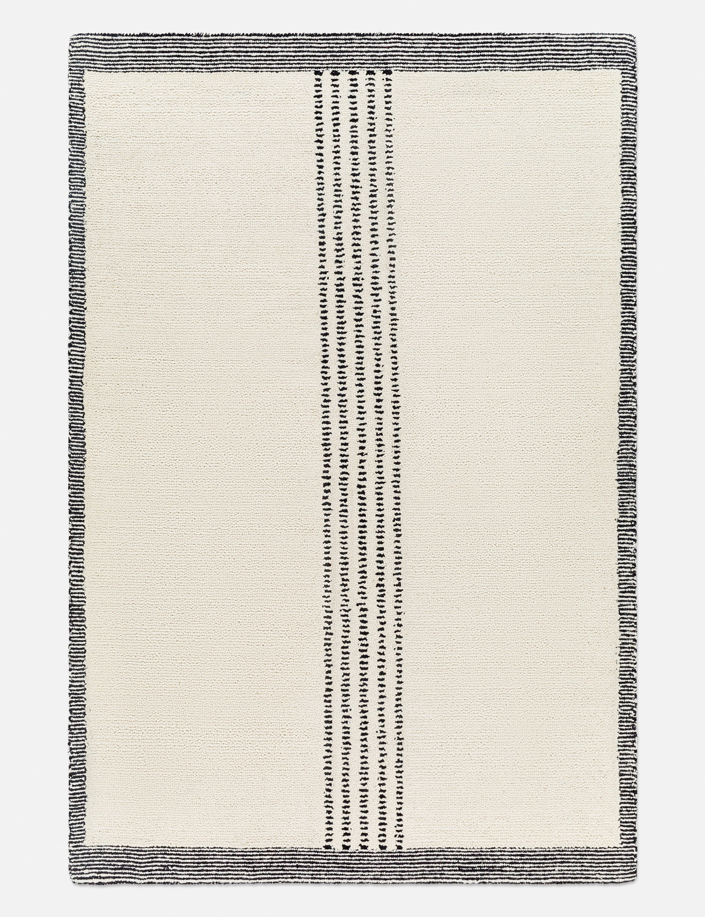 Jakari Hand-Tufted Wool Rugmodern color block patchwork rug