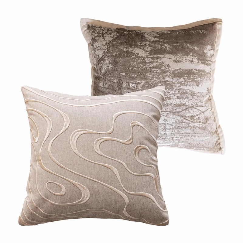 Japanese Cloud Beige Throw Cushion Sethome decoration ,modern home decor 