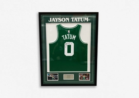 Jayson Tatum Exclusive Hand Signed Jersey - Framedhandmade souvenirs
