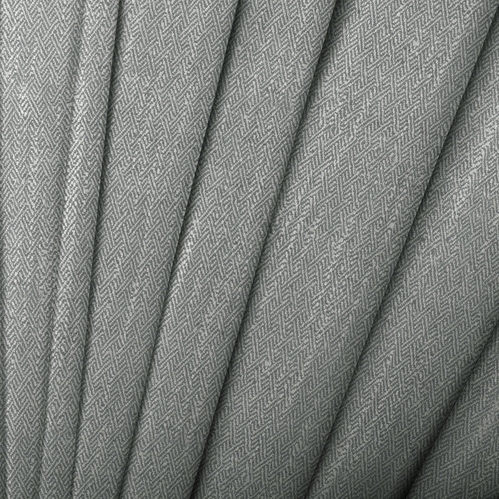 Jedburgh Textured Woven Made to Measure Curtains Charcoal