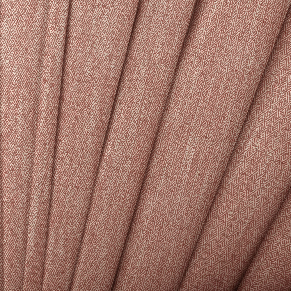 Jedburgh Textured Woven Made to Measure Curtains Garnet