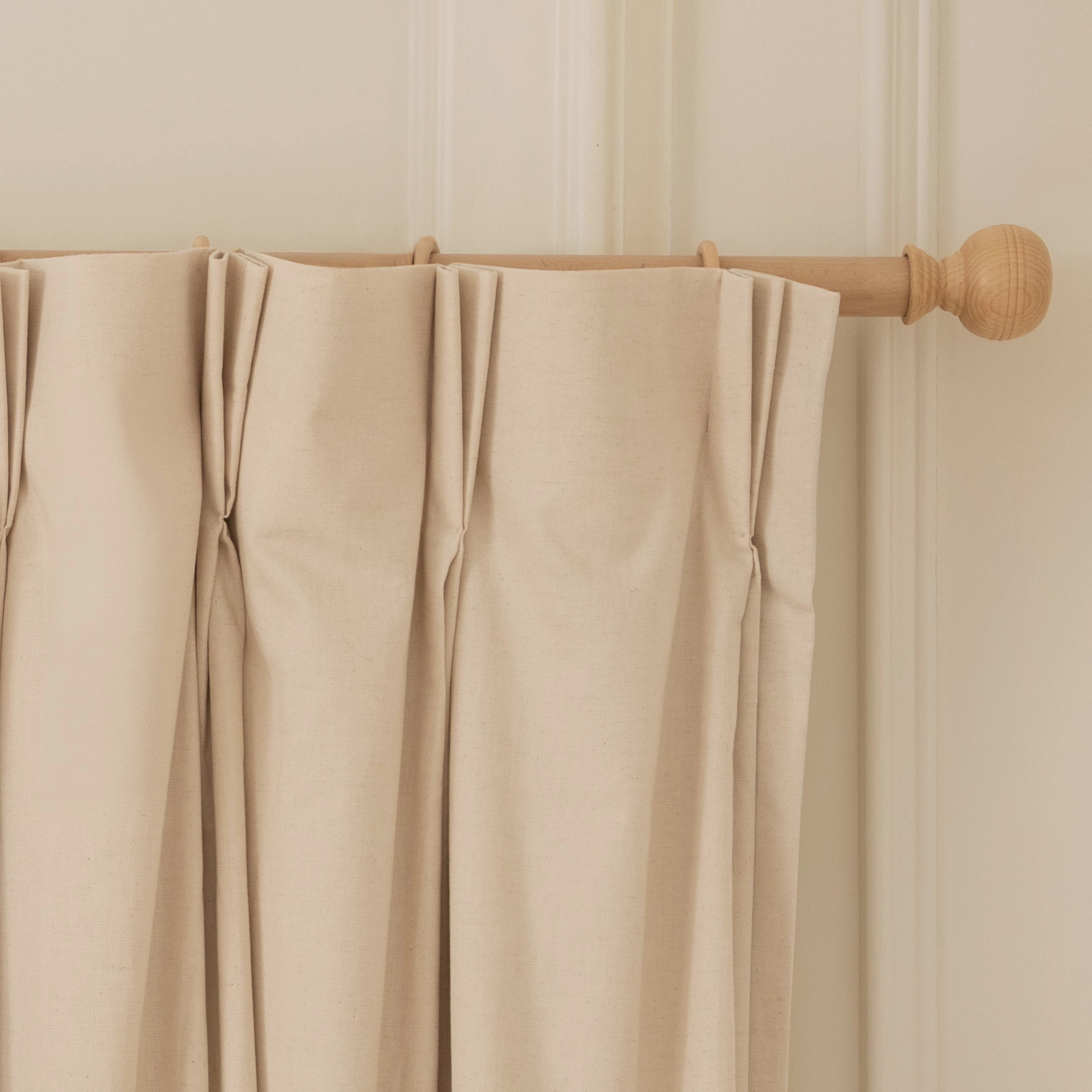 Jedburgh Textured Woven Made to Measure Curtains Heather