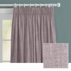 Jedburgh Textured Woven Made to Measure Curtains Heatherbedding sets ,throw blankets 