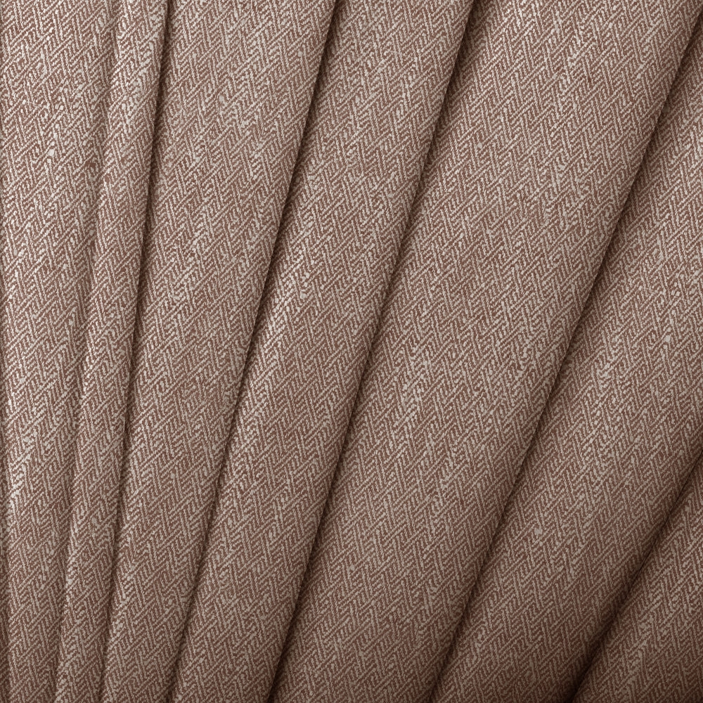 Jedburgh Textured Woven Made to Measure Curtains Rust