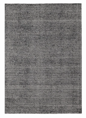 Jena Midnight Blue and White Hand Loomed Cotton Rugmodern color block patchwork rug