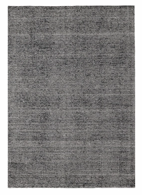 Jena Midnight Blue and White Hand Loomed Cotton Rugmodern color block patchwork rug