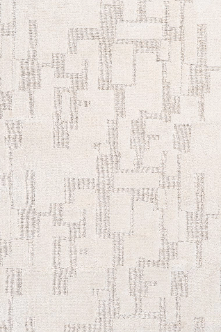 Jessie Ivory Cream Abstract Textured Rug *NO RETURNS UNLESS FAULTY
