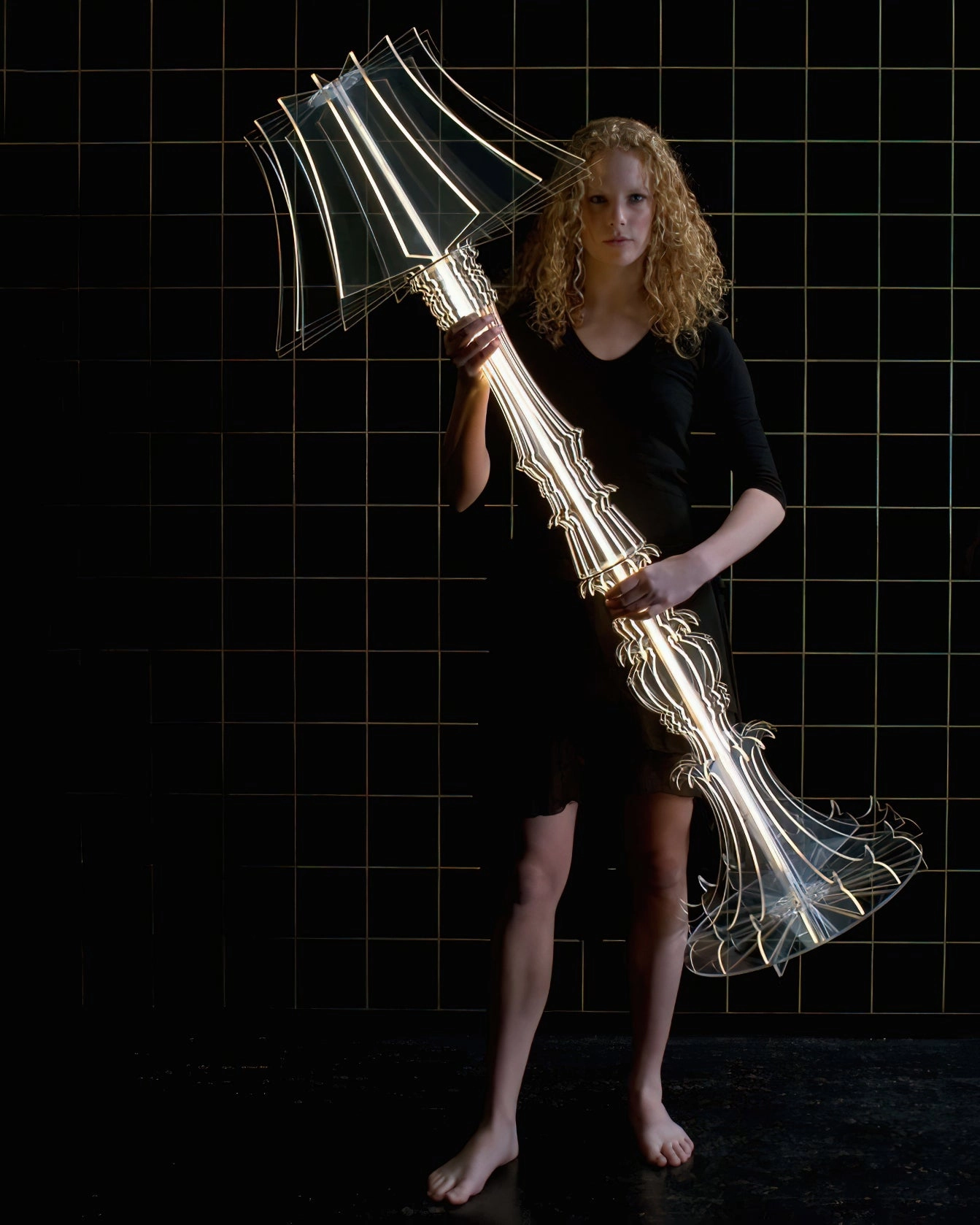Josephine Table & Floor Lamp