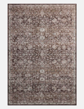 Josie II Rug by Amber Lewis x Loloimodern color block patchwork rug