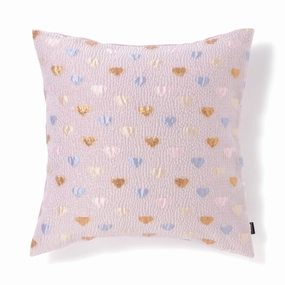 Jq Heart Cushion Cover 450 X 450 Purplebedding sets ,throw blankets 