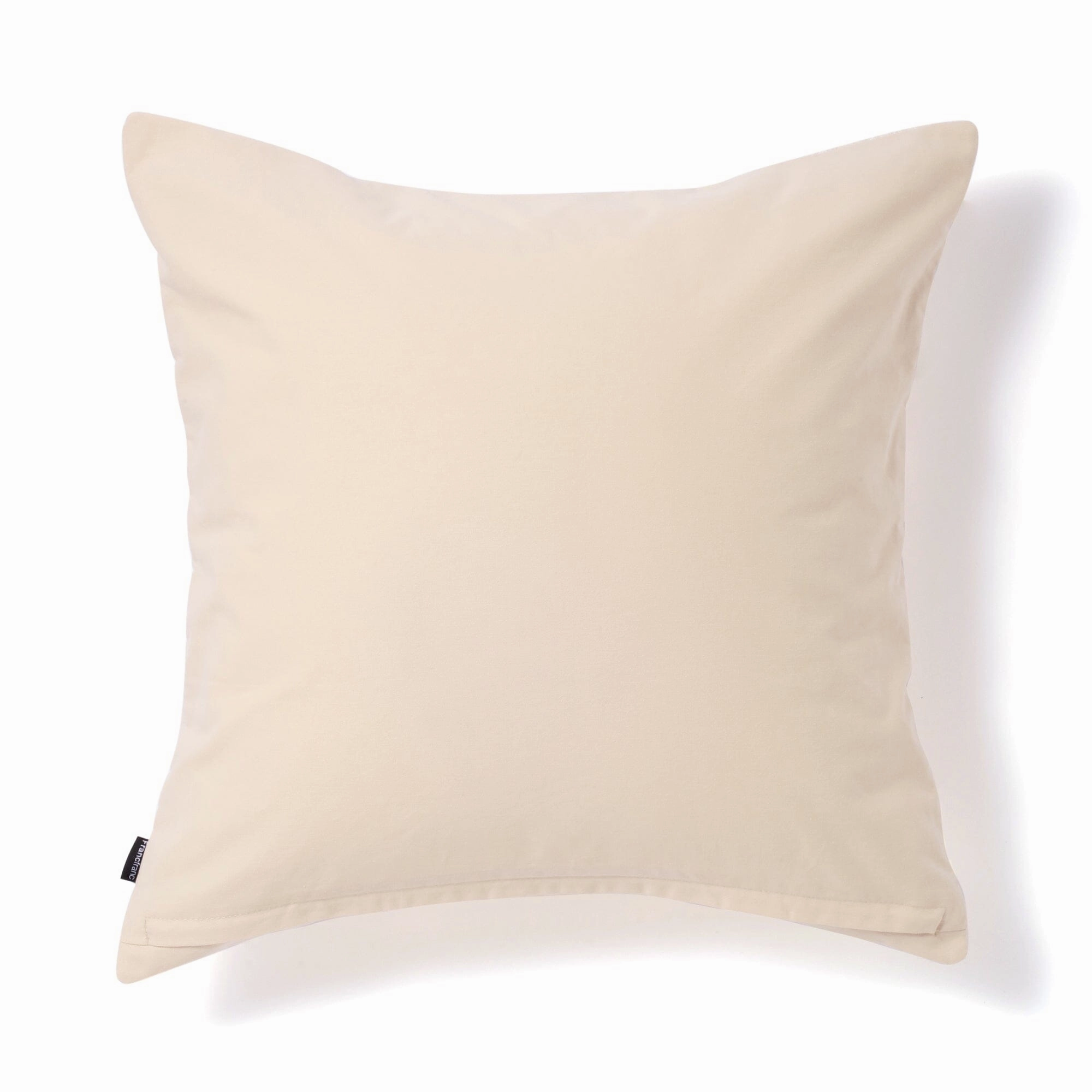 Jq Line Cushion Cover 450 X 450 White