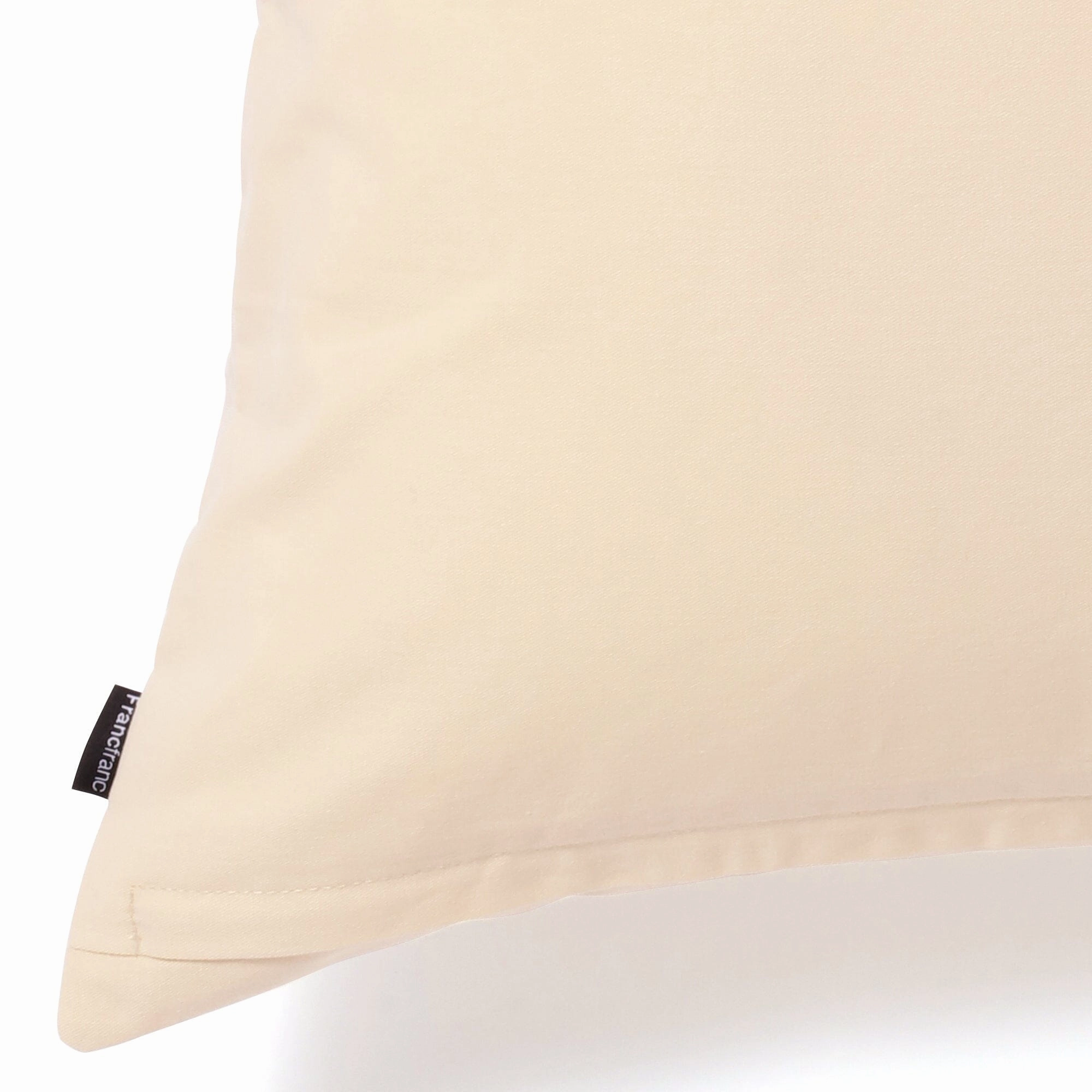 Jq Line Cushion Cover 450 X 450 White