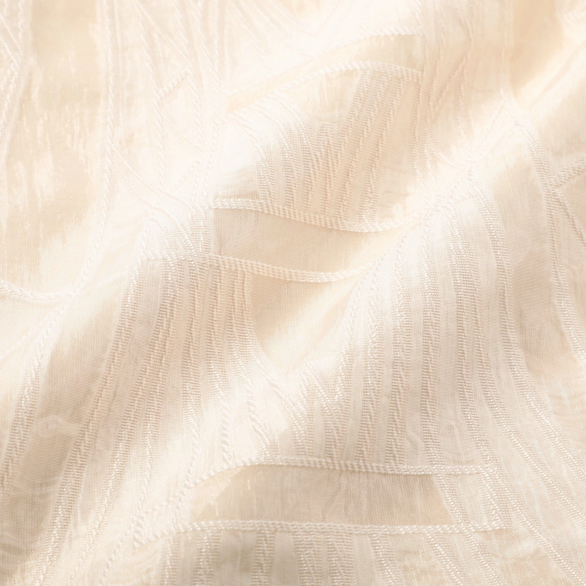 Jq Line Cushion Cover 450 X 450 White