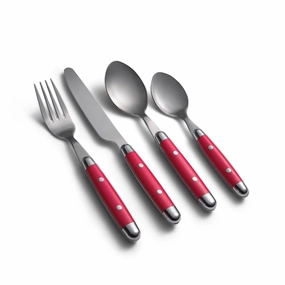 Jubilee Red 16 Piece Flatware Setsummer decor ,outdoor summer decor 