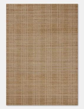 Judy I Jute-Blend Rug by Chris Loves Julia x Loloimodern color block patchwork rug