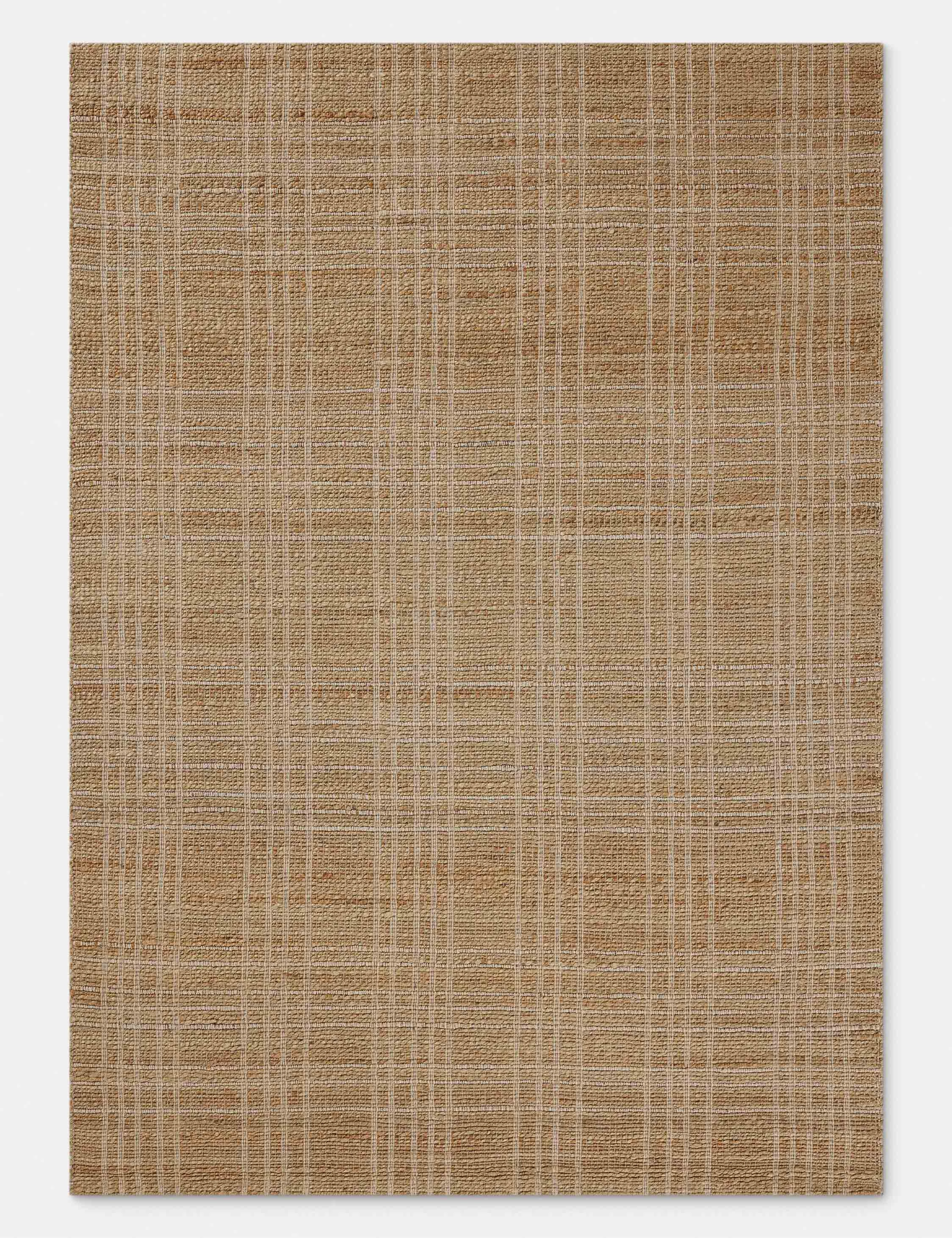 Judy I Jute-Blend Rug by Chris Loves Julia x Loloimodern color block patchwork rug