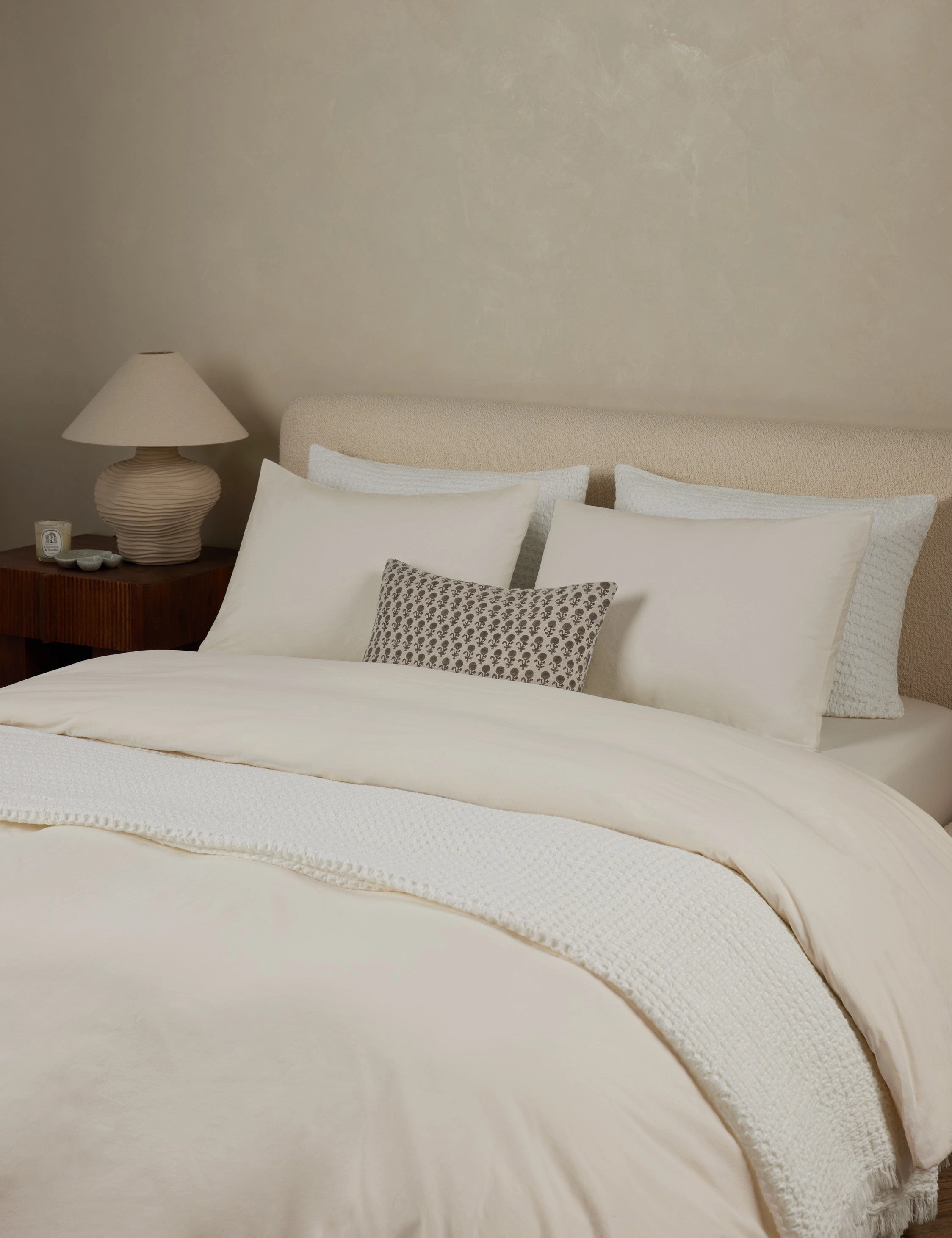 Juna Washed Percale Duvet Cover
