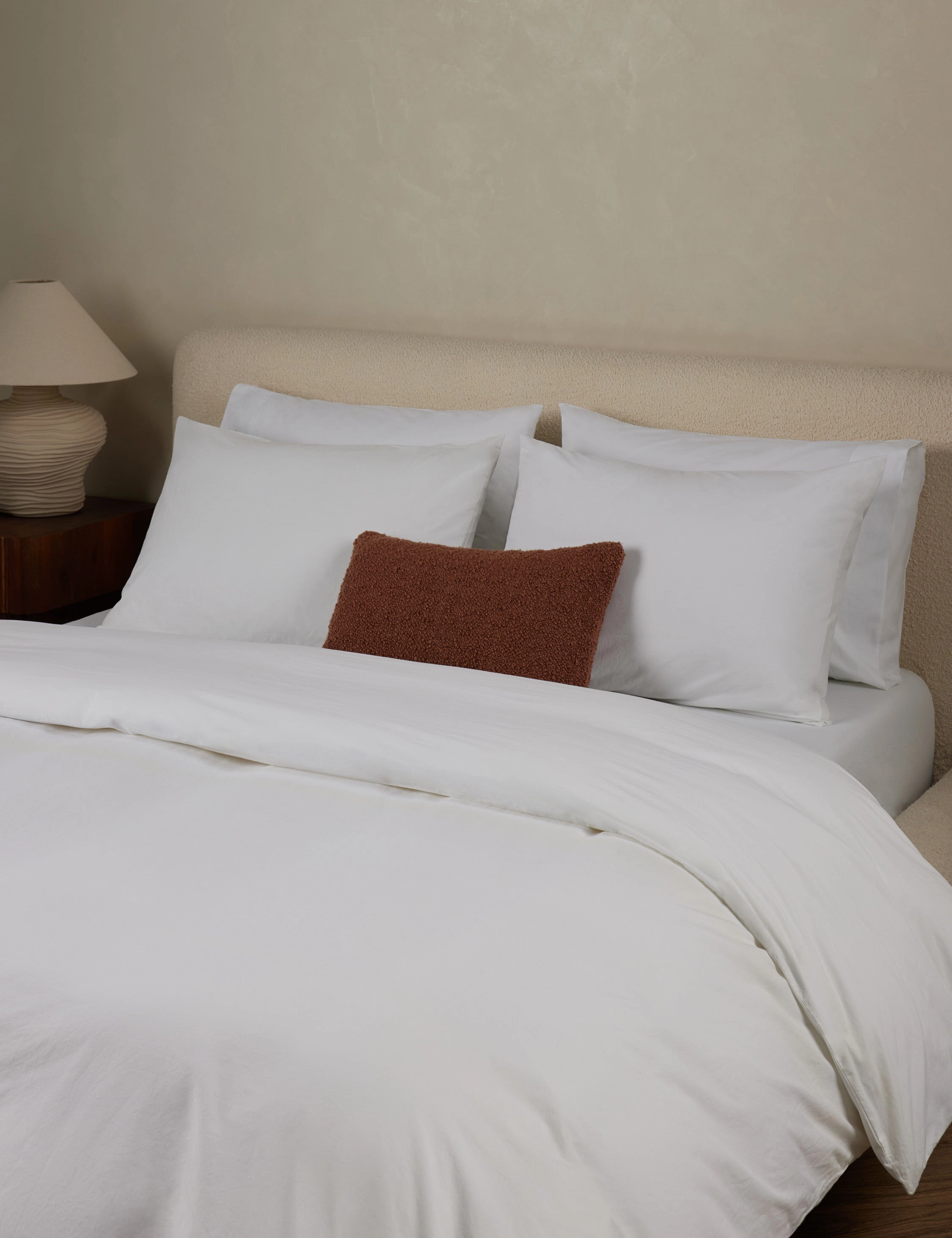 Juna Washed Percale Duvet Cover