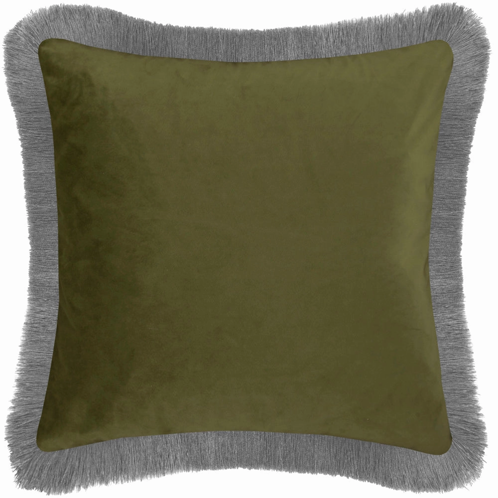 Junelle Printed Ruched Cushion Heather