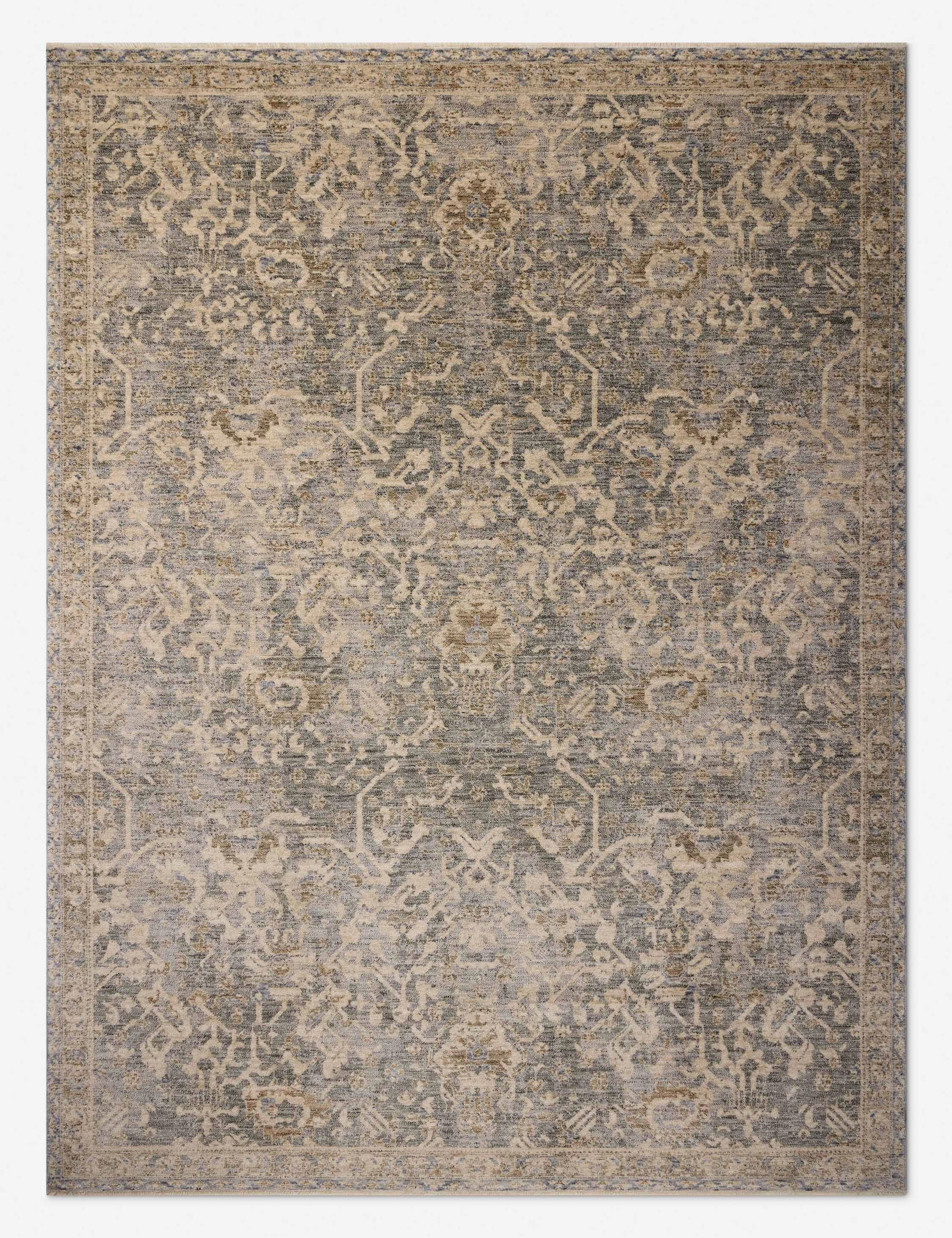 Junie I Rug Magnolia Home by Joanna Gaines x Loloimodern color block patchwork rug