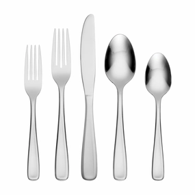 Justine Mirror 20 Piece Flatware Seteco-friendly bamboo fiber tableware set 