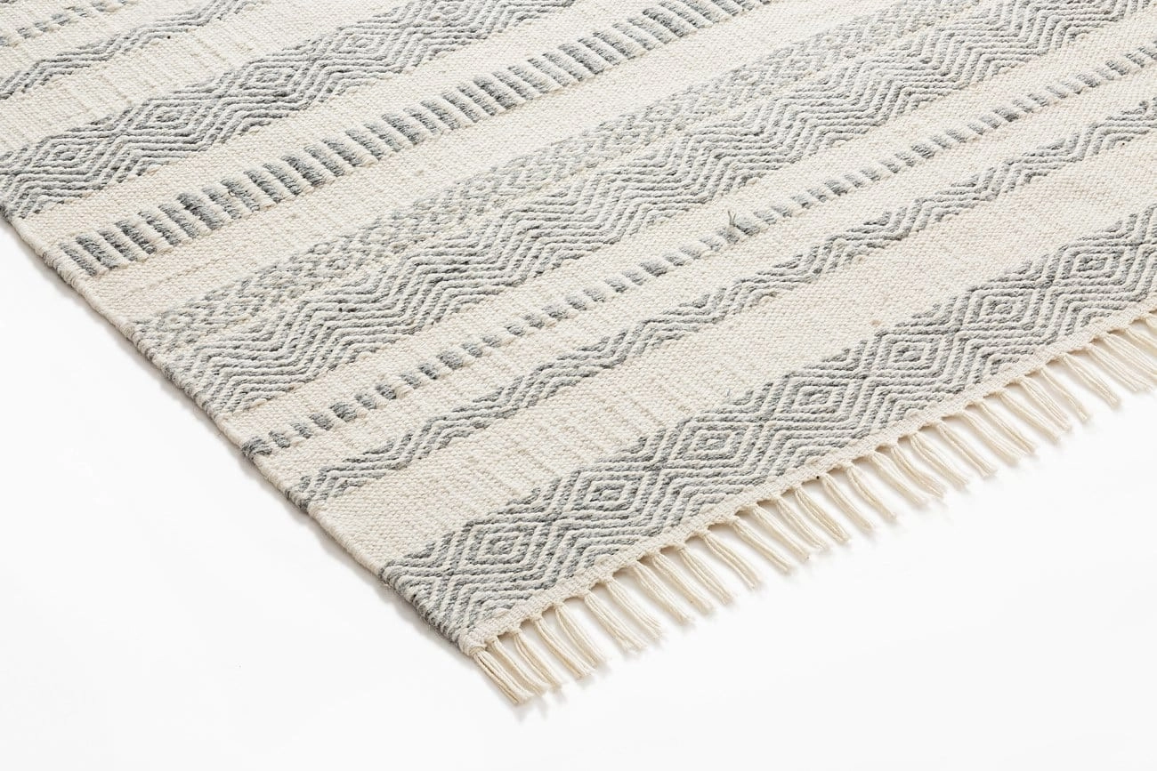 Kali Grey Striped Indoor Outdoor Rug *NO RETURNS UNLESS FAULTY